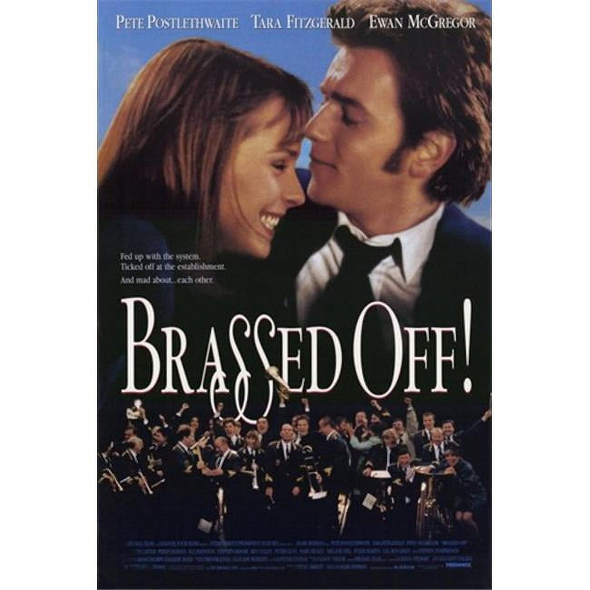 Brassed Off Movie Poster 11x17 print showcasing cinematic art.