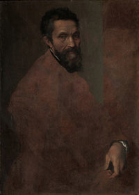 Michelangelo Buonarroti Poster Print by Daniele da Volterra, 18 x 24