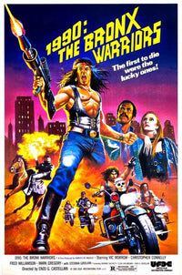 1990: The Bronx Warriors Movie Poster Print 27x40