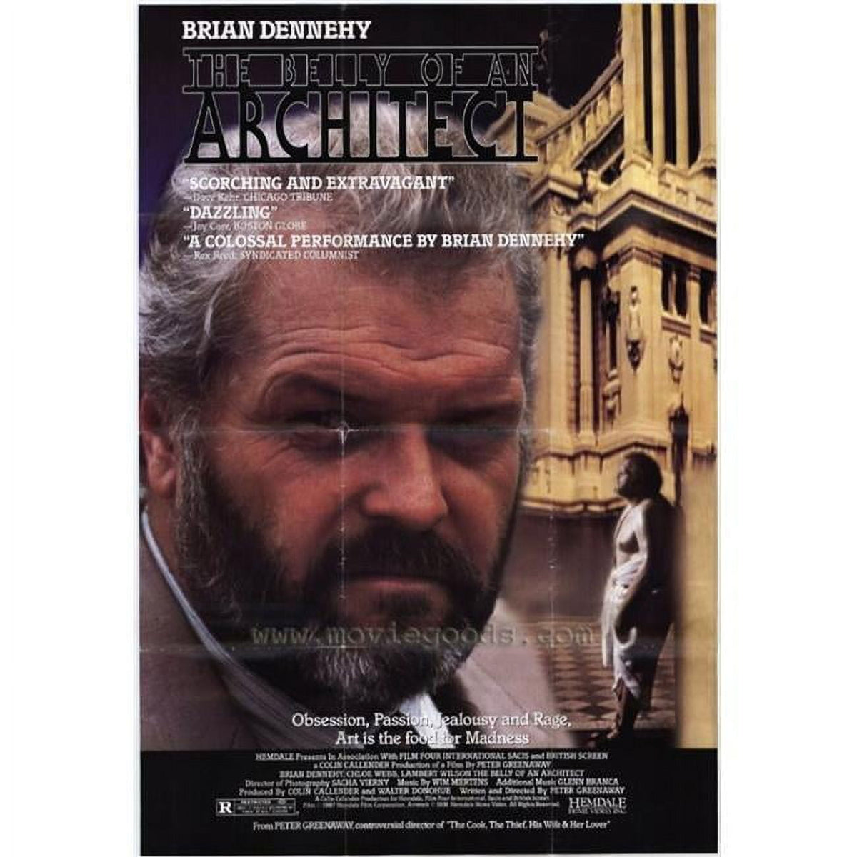 The Belly of an Architect Movie Poster Print 27x40
