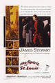 The Spirit of St. Louis movie poster art print featuring James Stewart.