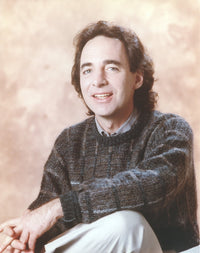 Harry Shearer portrait photo print in gray sweatshirt