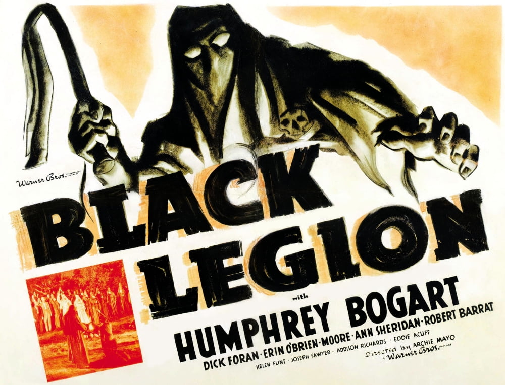 Black Legion Half-Sheet Art Poster Print from 1937 movie.