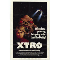 Xtro Movie Poster Print featuring sci-fi horror theme, 27x40 inches.