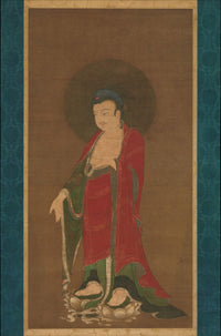 Buddha Amitabha Descending from His Pure Land Fine Art Print