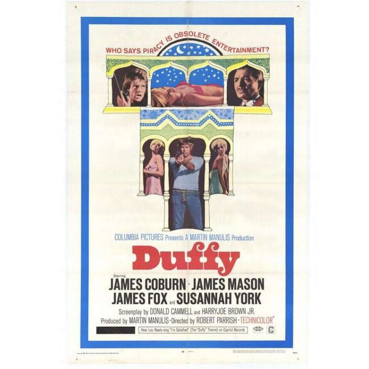 Duffy Movie Poster Print - 27x40 size, vibrant colors, classic cinema art.