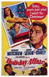 Holiday Affair Movie Poster 11x17 print, perfect for holiday decor.