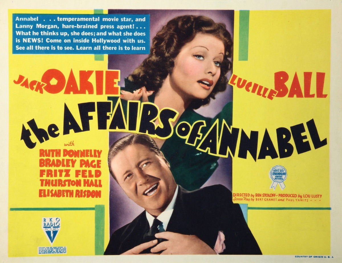 The Affairs of Annabel Still poster print - available in multiple sizes