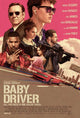 Baby Driver movie poster print in 11x17 size featuring dynamic artwork.