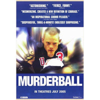 Murderball Movie Poster Print 27x40 showcasing adaptive sports.