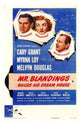 Mr. Blandings Builds His Dream House Movie Poster in 11x17