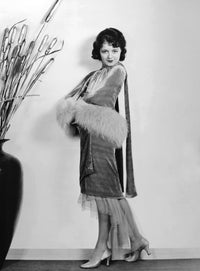 Janet Gaynor portrait poster print, classic cinema art