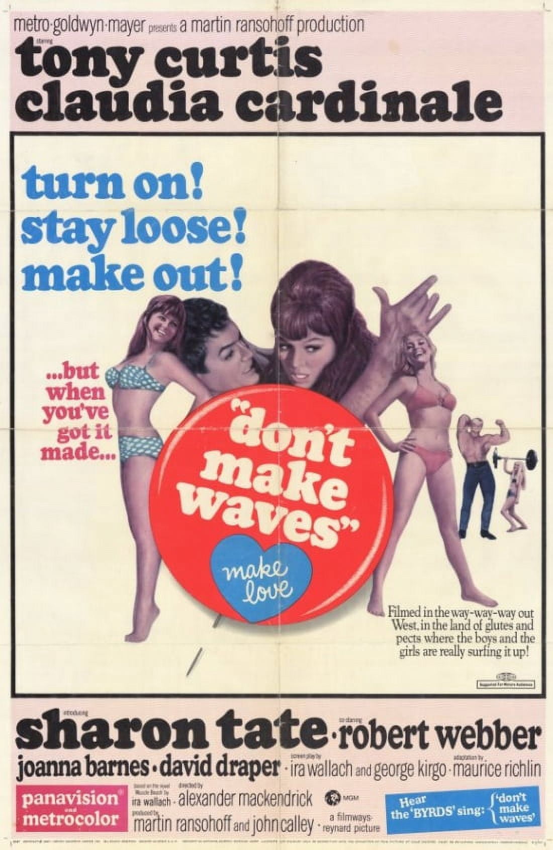 Dont Make Waves Movie Poster 11x17 print