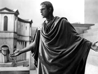 Julius Caesar historical photo print showcasing the iconic leader.