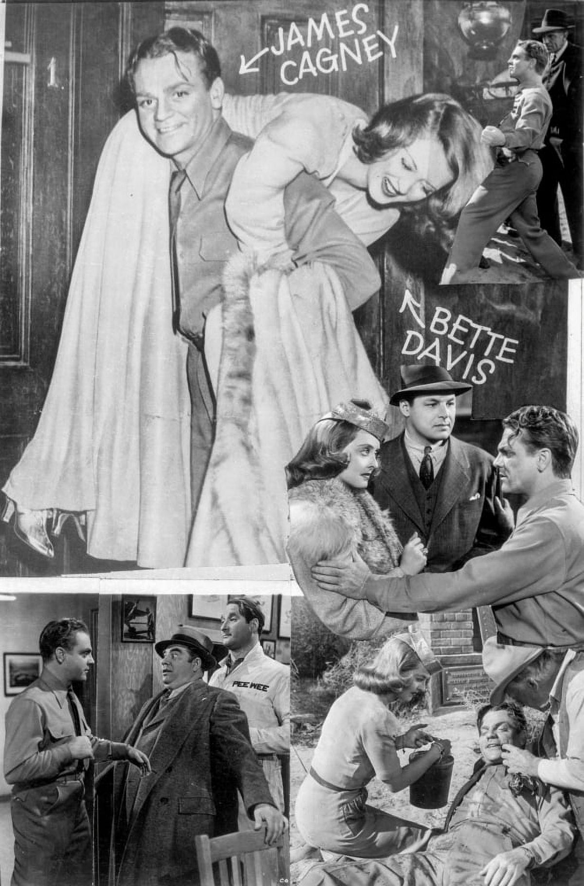 Scenes from The Bride Came COD classic film photo print
