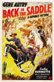 Back In The Saddle Movie Poster Masterprint featuring Gene Autry and Smiley Burnette