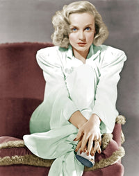 Carole Lombard vintage photo poster print from 1939