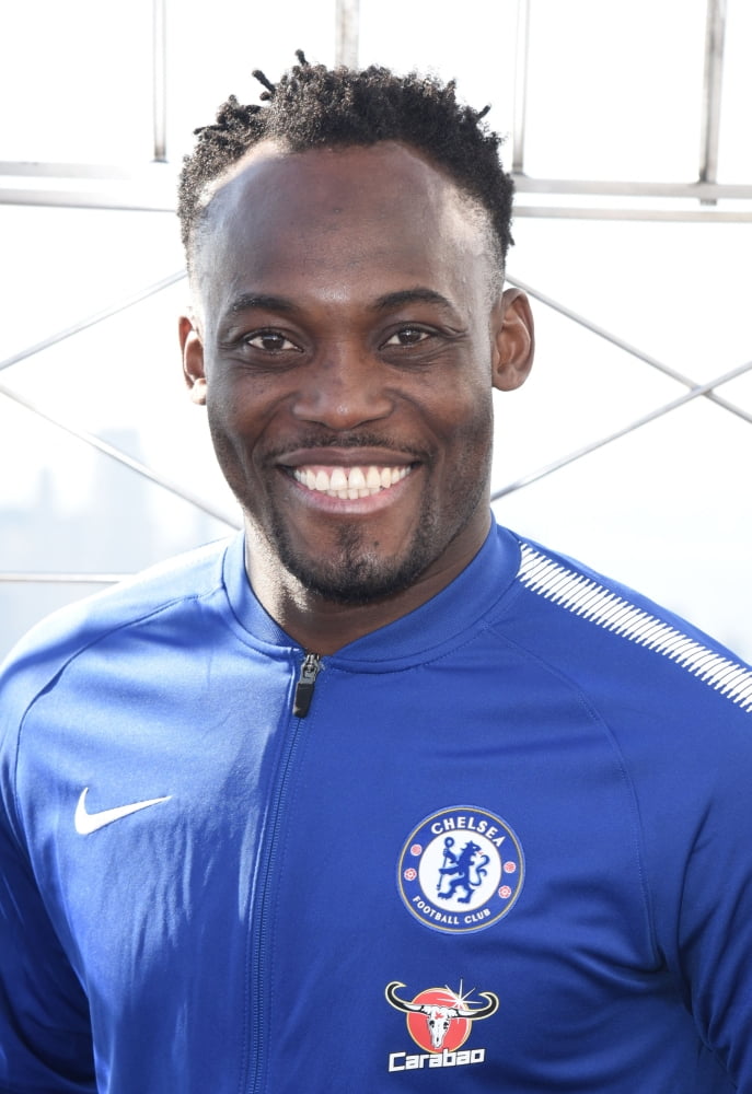 Michael Essien at The Empire State Building Photo Print