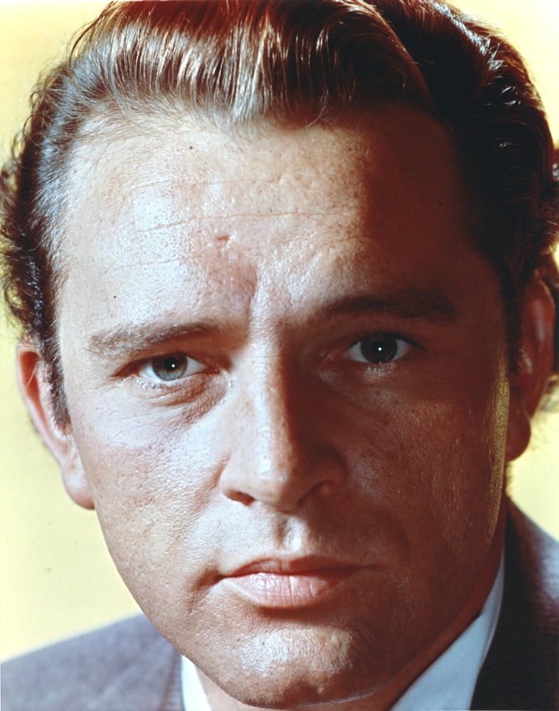 Close-up portrait photo print of Richard Burton