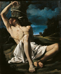 Saint Sebastian Poster Print - Available in 18x24 and 24x30 sizes.