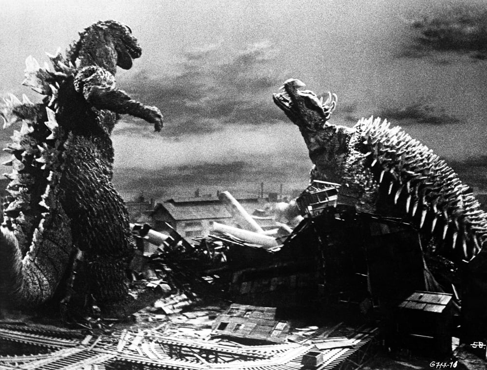 Gigantis The Fire Monster classic movie scene photo print