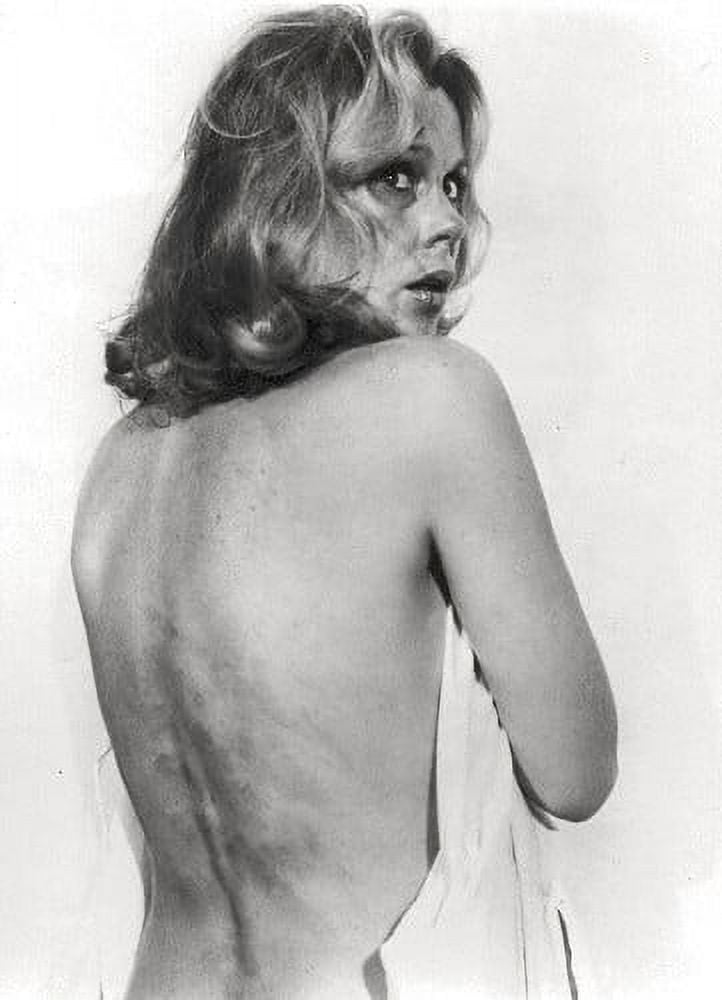 Elizabeth Montgomery Exposed Back Photo Print - 8x10