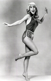 Barbara Eden Foot Up Photo Print, available in multiple sizes.