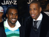Kanye West at Jay-Z's Fade to Black world premiere poster print.