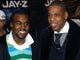 Kanye West at Jay-Z's Fade to Black world premiere poster print.