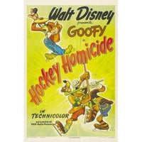 Hockey Homicide Movie Poster Print - 27x40 size, vibrant sports art