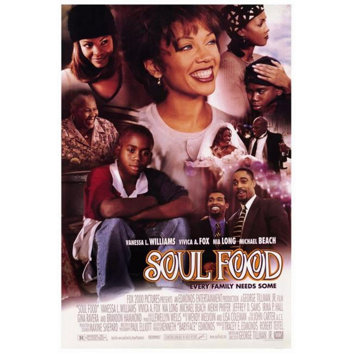 Soul Food Movie Poster Print - 27x40, vibrant movie art for home decor.