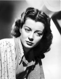 Gail Russell classic portrait photo print showcasing timeless beauty