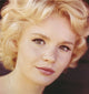 Stunning portrait photo print of Tuesday Weld with blonde hair.