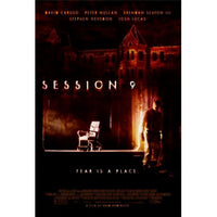 Session 9 Movie Poster Print - 27x40 size, horror film decor.