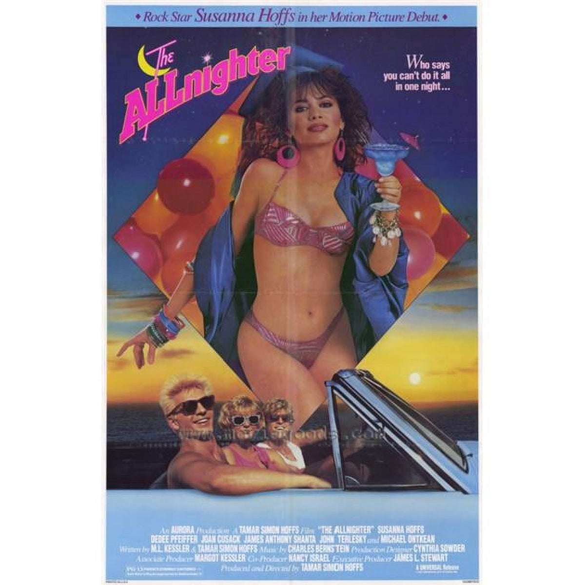 The Allnighter Movie Poster Print 27x40 - Classic cinema artwork