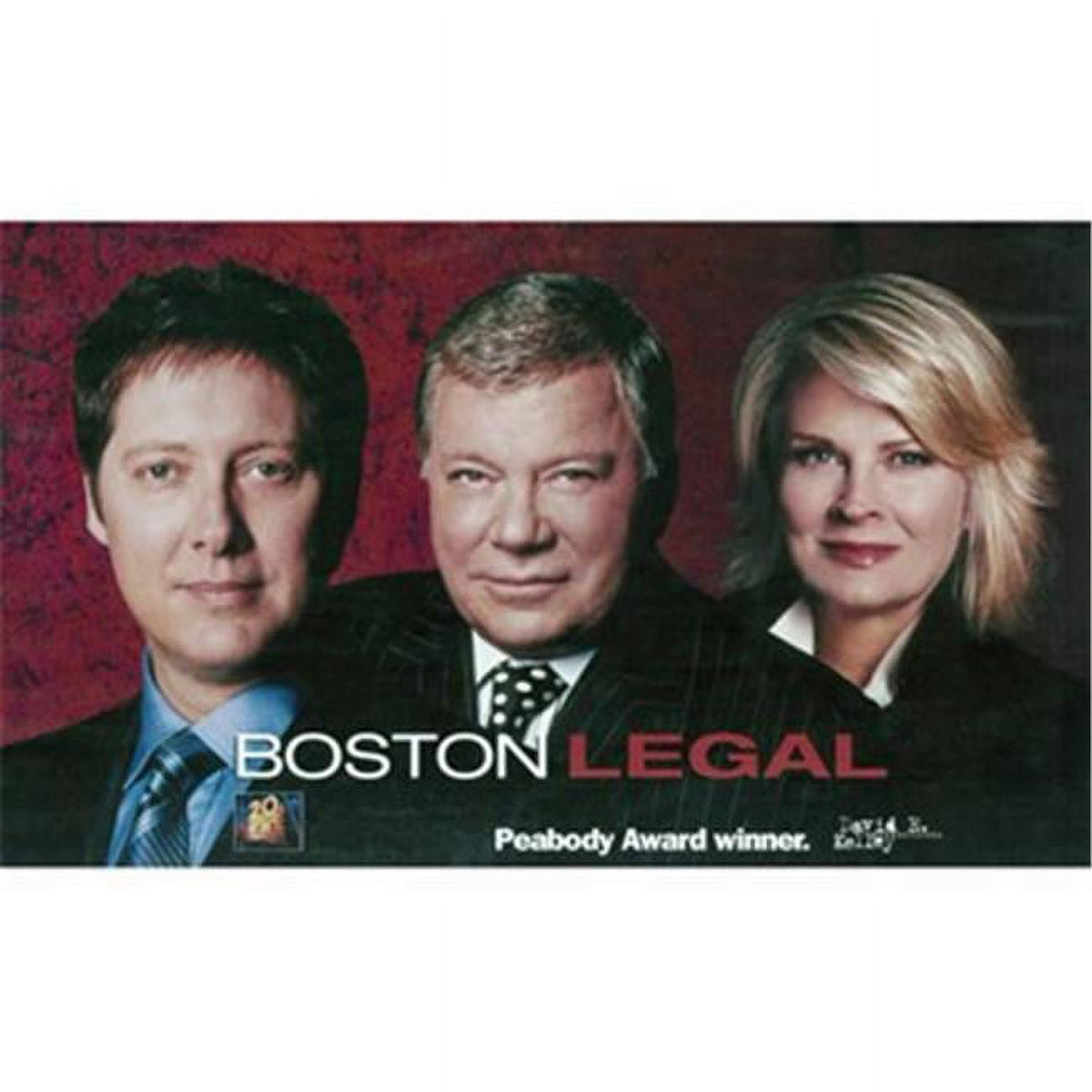 Boston Legal movie poster print, 17x11 inches.