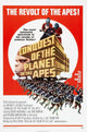 Conquest of the Planet of the Apes movie masterprint poster featuring Don Murray.