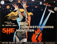 The Astounding She-Monster 1958 Movie Poster Masterprint