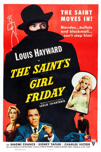 The Saint's Girl Friday 1953 Movie Masterprint Poster featuring Naomi Chance, Louis Hayward, Diana Dors