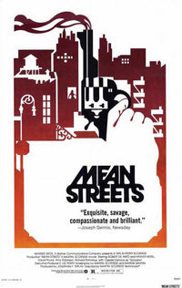 Mean Streets Movie Poster 11x17 print showcasing classic cinema.