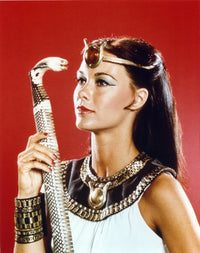 Isis in Egyptian Attire with Snake Cane Photo Print