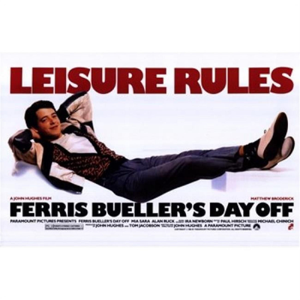 Ferris Bueller's Day Off Movie Poster 17x11