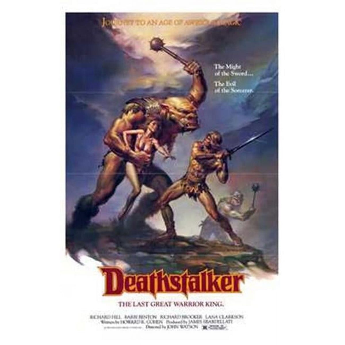 Deathstalker movie poster print in 11x17 size
