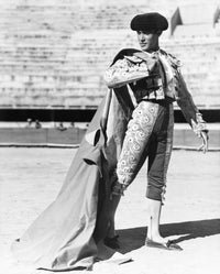 Ricardo Montalban Fiesta 1947 photo print showcasing classic Hollywood elegance.