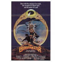 Beastmaster Movie Poster Print featuring the iconic fantasy film character.
