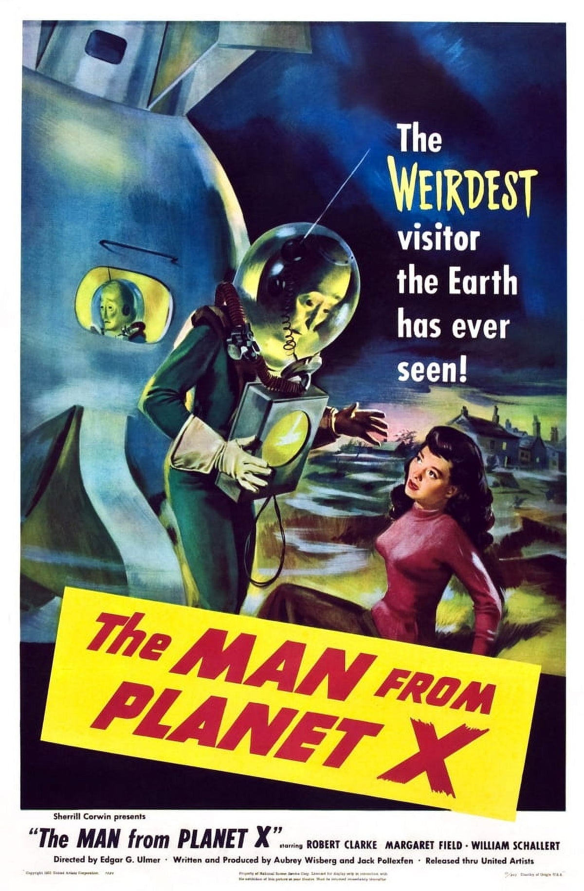 The Man From Planet X 1951 Movie Poster Masterprint 11x17