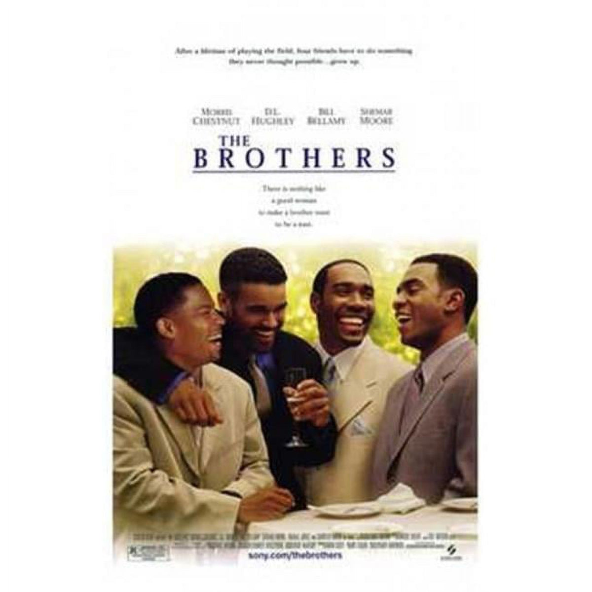 The Brothers Movie Poster 11x17 print showcasing vibrant movie artwork.