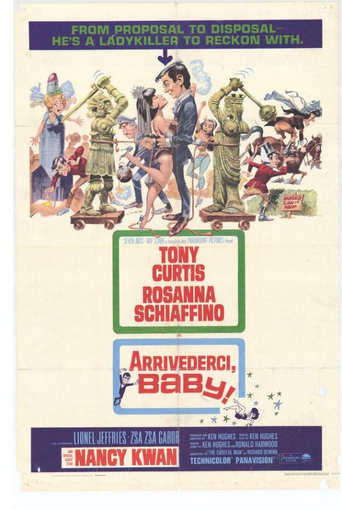 Arrivederci Baby movie poster 11x17 print