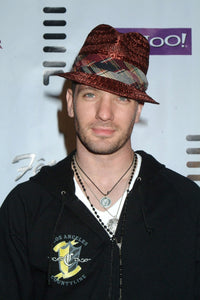 J.C. Chasez celebrity photo print at Shane West's birthday bash.