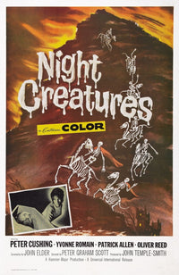 Night Creatures 1962 movie masterprint poster
